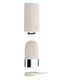 The model wearing Blyss Iris – Ultrasonic Facial Scrubber & Skin Spatula