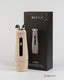 The model wearing Blyss Luna – The Ultimate 3-in-1 Skin Rejuvenation Device